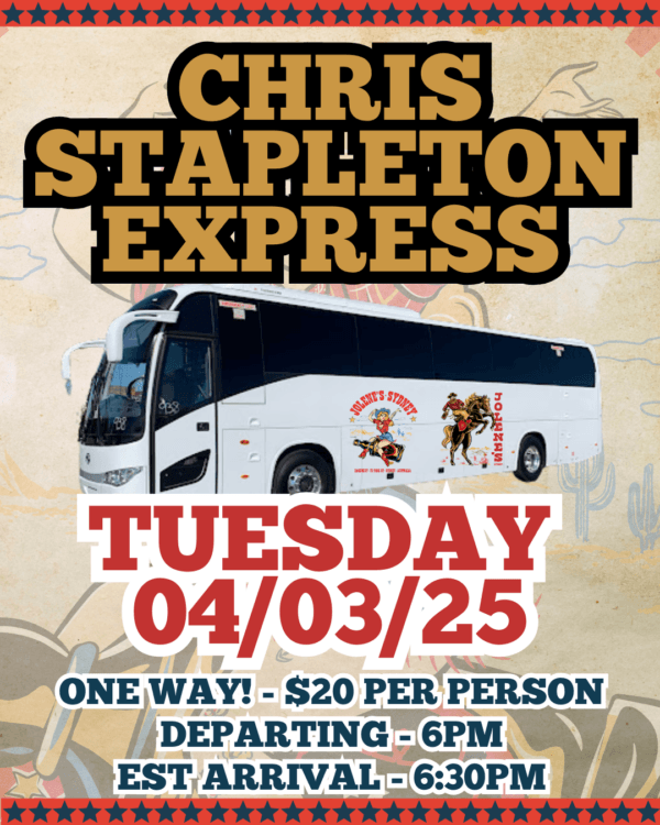 Chris Stapleton Express Tuesday 04/03/2025