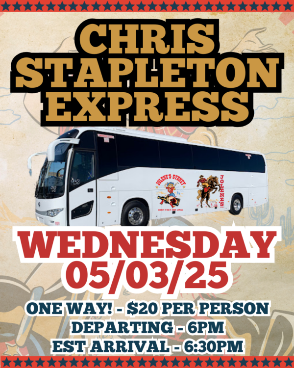 Chris Stapleton Express Wednesday 05/03/2025