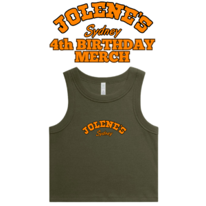4th Birthday Tank Singlet